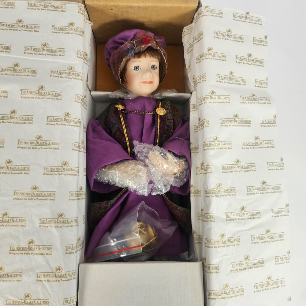 Ashton-Drake The Second King Nativity Porcelain Doll Oh Holy Night 1994